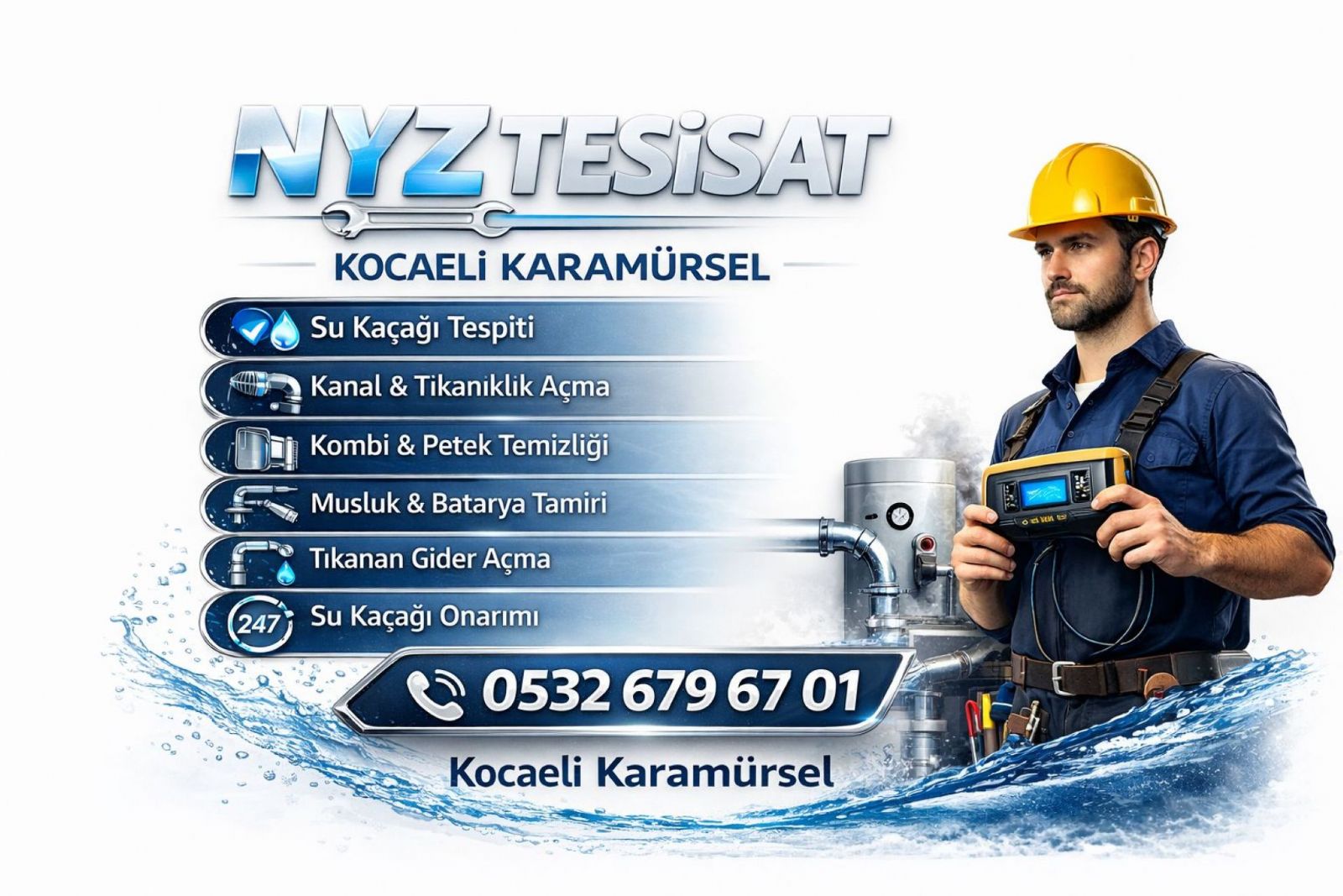 Karamürsel Çamçukur Su Tesisatçısı